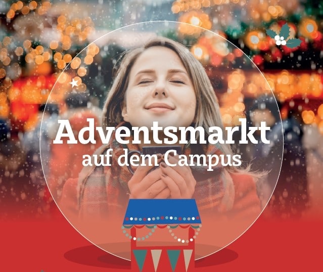 Adventsmarkt Campus Plakat