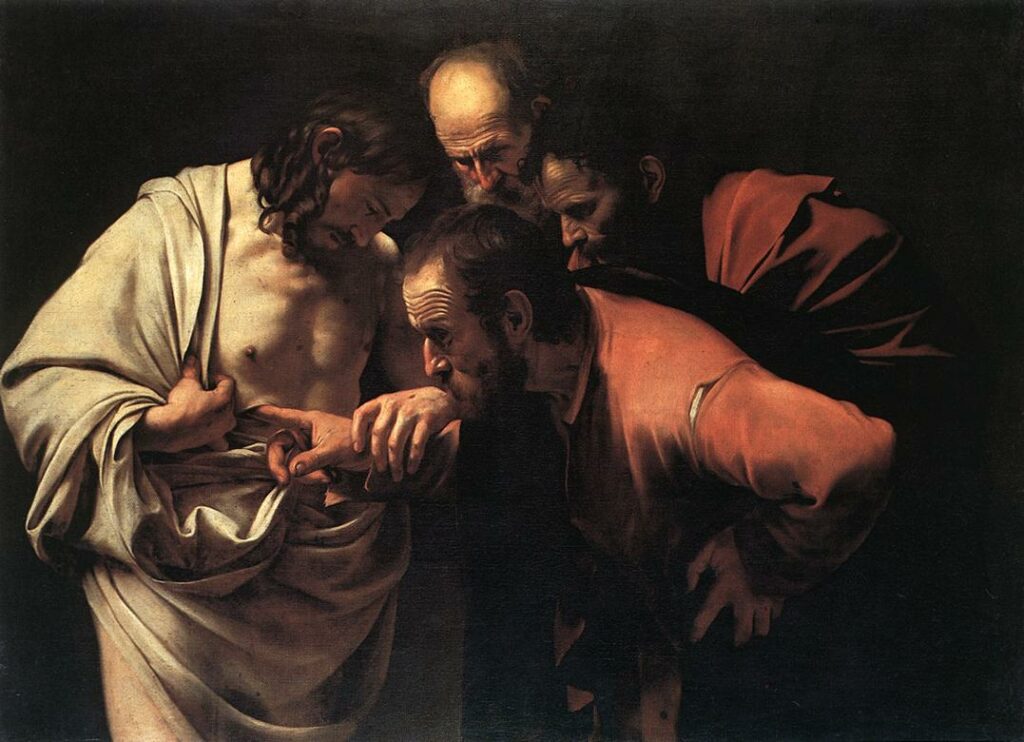 Caravaggio, Der ungläubige Thomas